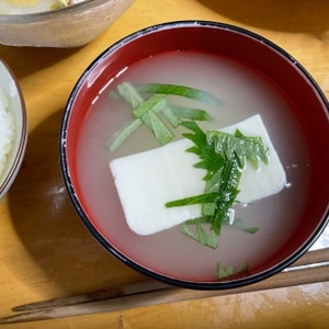 夏にぴったり☆冷や汁風冷たいお味噌汁